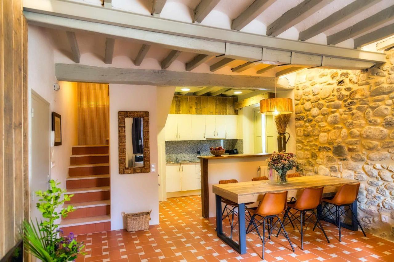 El Molino De Besalu Casa Con Jardin Villa Dış mekan fotoğraf