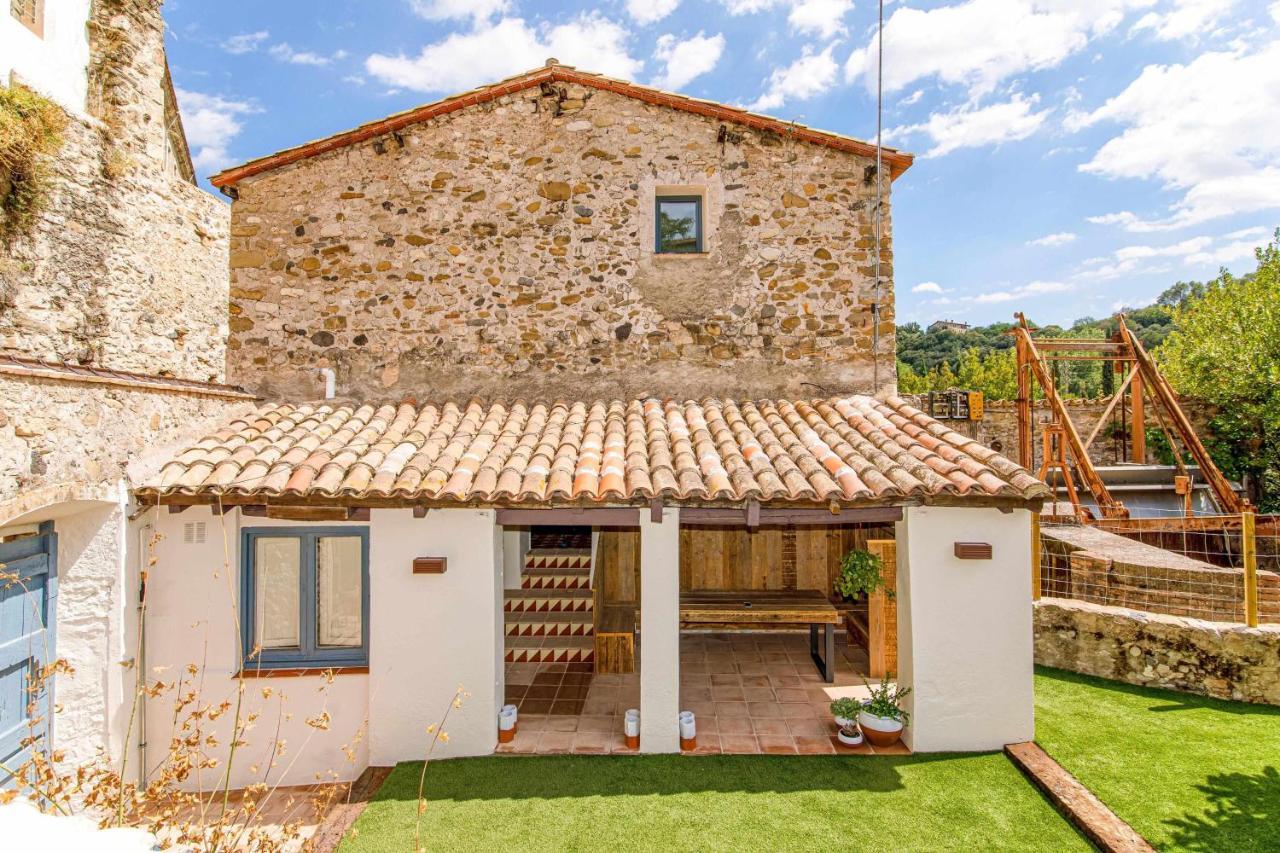El Molino De Besalu Casa Con Jardin Villa Dış mekan fotoğraf