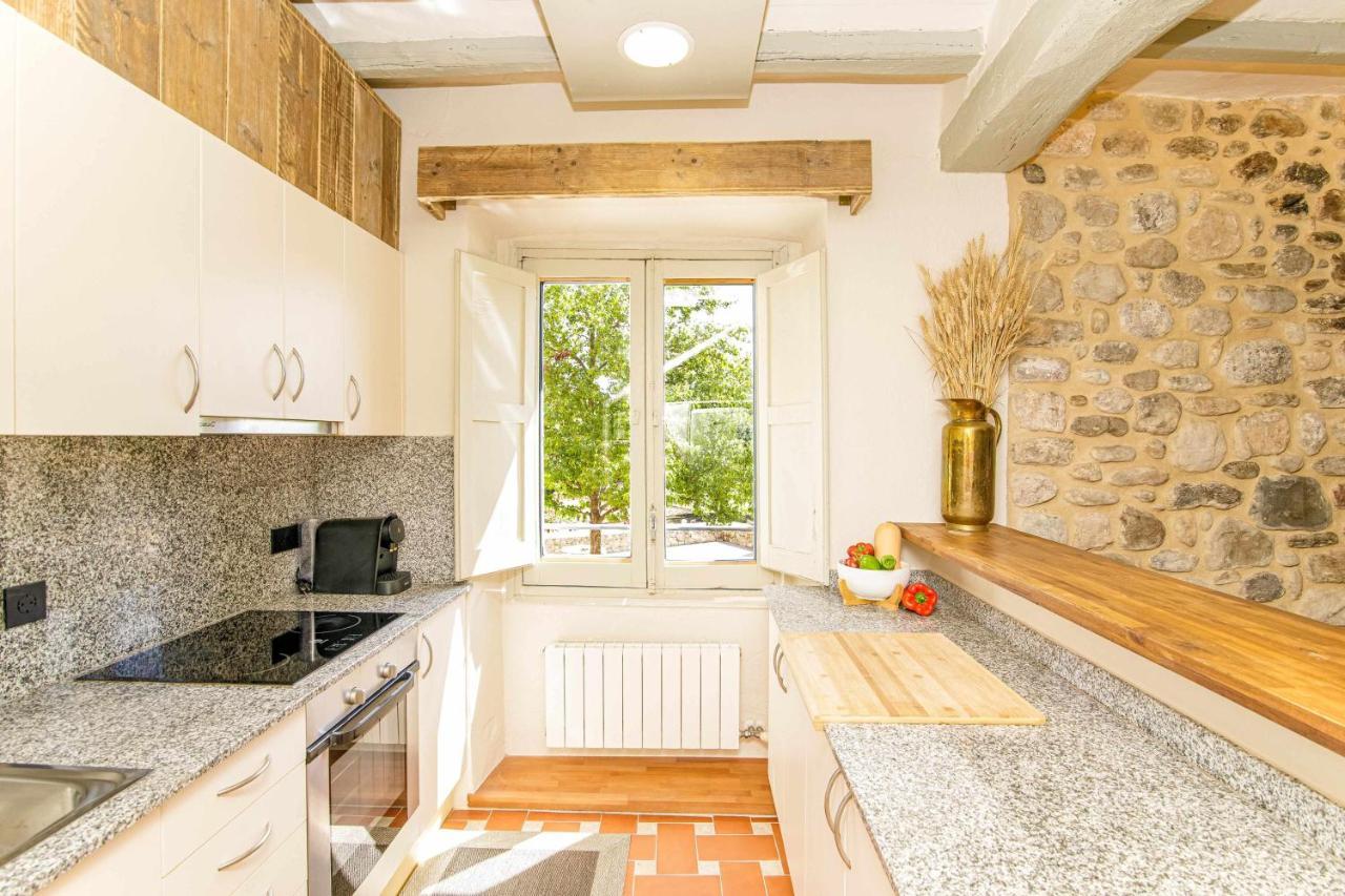 El Molino De Besalu Casa Con Jardin Villa Dış mekan fotoğraf